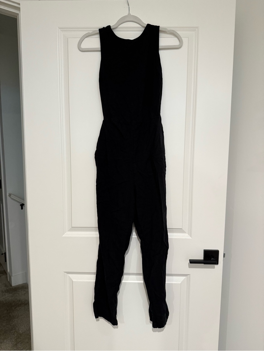 Marine Layer Black Sleeveless Jumpsuit size small